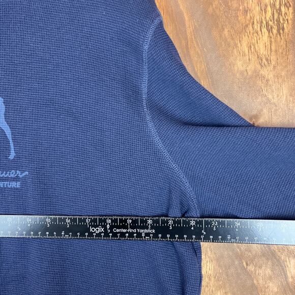 Eddie Bauer Mens Sweatshirt Blue Moose Graphic Thermal Pullover Long Sleeve TXL - Picture 7 of 14